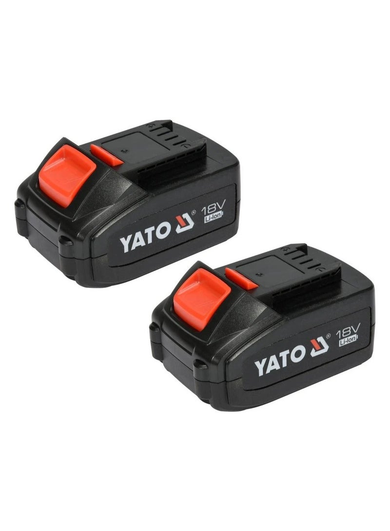 ياتو صاروخ كهربائي لاسلكي 18V + بطاريتين وشاحن YT-82828 - Image 2